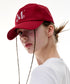 MUCENT(ムセント)/シグネチャー ロゴ ベースボール キャップ サイズ調整可能/SIGNATURE BALL CAP | AT5244039 | バーガンディー