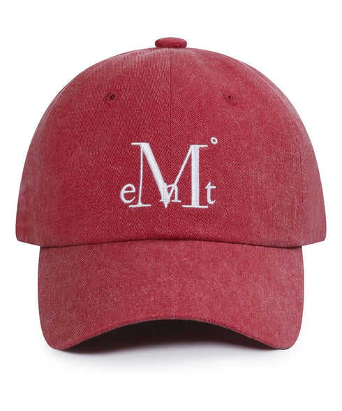 MUCENT(ムセント)/シグネチャー ロゴ ベースボール キャップ サイズ調整可能/SIGNATURE BALL CAP | AT5244039 | バーガンディー