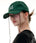 MUCENT(ムセント)/シグネチャー ロゴ ベースボール キャップ サイズ調整可能/SIGNATURE BALL CAP | AT5244039 | オリーブ