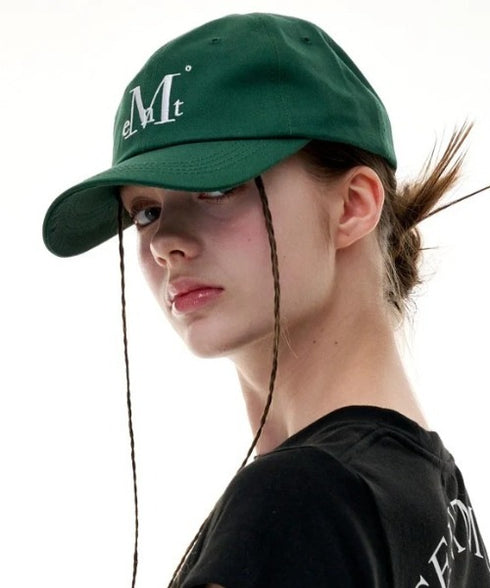 MUCENT(ムセント)/シグネチャー ロゴ ベースボール キャップ サイズ調整可能/SIGNATURE BALL CAP | AT5244039 | グリーン