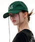 MUCENT(ムセント)/シグネチャー ロゴ ベースボール キャップ サイズ調整可能/SIGNATURE BALL CAP | AT5244039 | グリーン