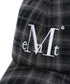 MUCENT(ムセント)/シグネチャー ロゴ ベースボール キャップ サイズ調整可能/SIGNATURE BALL CAP | AT5244039 | ブラック系その他3