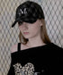 MUCENT(ムセント)/シグネチャー ロゴ ベースボール キャップ サイズ調整可能/SIGNATURE BALL CAP | AT5244039 | ブラック系その他3