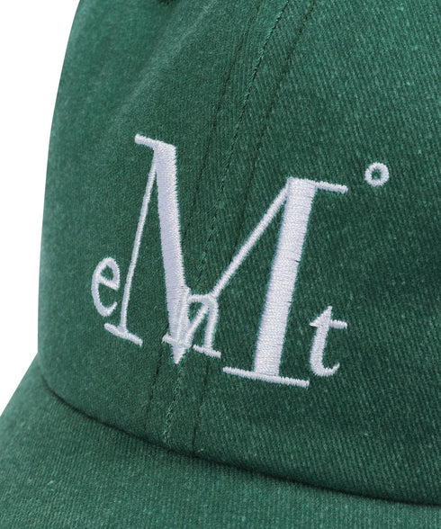 MUCENT(ムセント)/シグネチャー ロゴ ベースボール キャップ サイズ調整可能/SIGNATURE BALL CAP | AT5244039 | グリーン
