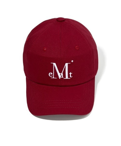 MUCENT(ムセント)/シグネチャー ロゴ ベースボール キャップ サイズ調整可能/SIGNATURE BALL CAP | AT5244039 | バーガンディー