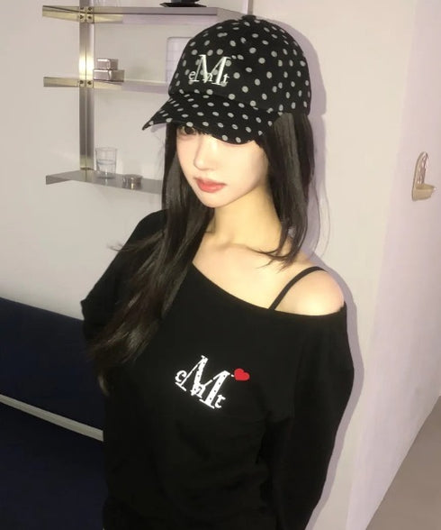 【別注・限定カラー登場】MUCENT(ムセント)/ブランド直輸入正規品 シグネチャー ロゴ ベースボール キャップ サイズ調整可能/SIGNATURE BALL CAP | AT5244039 | ブラック系その他5