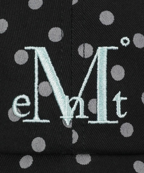 【別注・限定カラー登場】MUCENT(ムセント)/ブランド直輸入正規品 シグネチャー ロゴ ベースボール キャップ サイズ調整可能/SIGNATURE BALL CAP | AT5244039 | ブラック系その他5