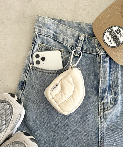 THE NORTH FACE(ザ・ノースフェイス)/ミニポーチ/WL DOME POUCH | IM6244032 | クリーム