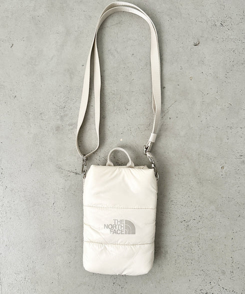 THE NORTH FACE(ザ・ノースフェイス)/2WAYキルティングクロスミニバッグ スマホショルダー ポーチ/PADDING CROSS BAG MINI | IM1244033 | クリーム