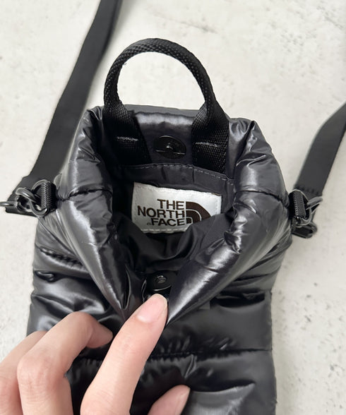 THE NORTH FACE(ザ・ノースフェイス)/2WAYキルティングクロスミニバッグ スマホショルダー ポーチ/PADDING CROSS BAG MINI | IM1244033 | ブラック