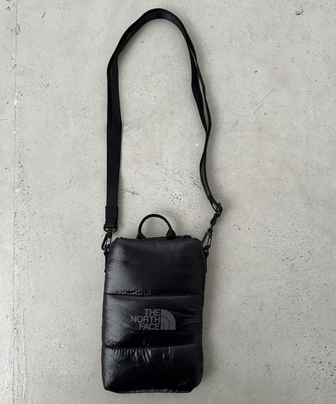 THE NORTH FACE(ザ・ノースフェイス)/2WAYキルティングクロスミニバッグ スマホショルダー ポーチ/PADDING CROSS BAG MINI | IM1244033 | ブラック
