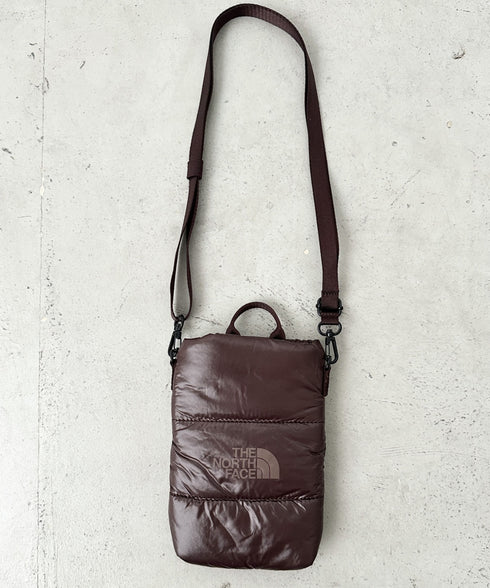 THE NORTH FACE(ザ・ノースフェイス)/2WAYキルティングクロスミニバッグ スマホショルダー ポーチ/PADDING CROSS BAG MINI | IM1244033 | ダークブラウン