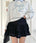 【5色展開】ホイップレースフリルミニスカパン | LO2255028 | ブラック