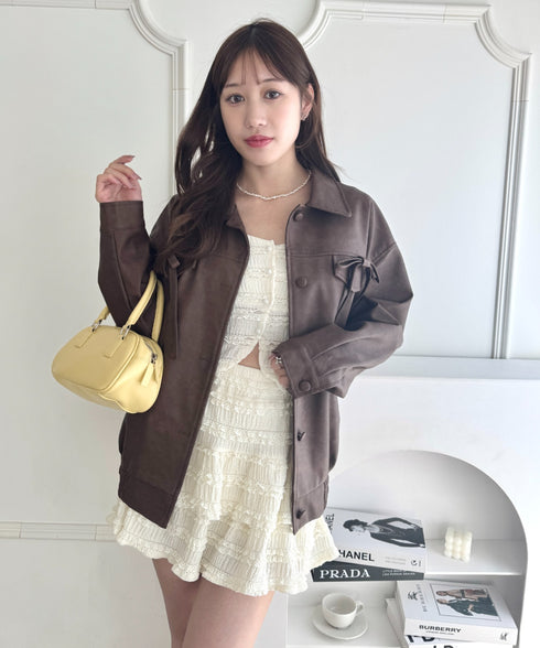 【5色展開】ホイップレースフリルミニスカパン | LO2255028 | アイボリー