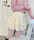 【5色展開】ホイップレースフリルミニスカパン | LO2255028 | アイボリー