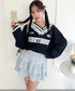 【5色展開】ホイップレースフリルミニスカパン | LO2255028 | ライトブルー