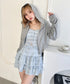 【5色展開】ホイップレースフリルミニスカパン | LO2255028 | ライトブルー