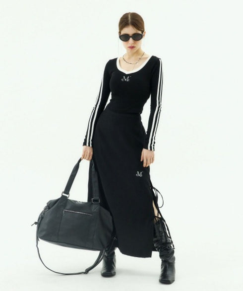 MUCENT(ムセント)/2WAY ショルダーバッグ トートバッグ/PRIME WRINKLE LEATHER TOTE BAG | AT1244041 | ブラック