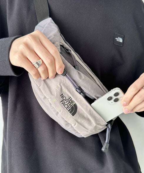 国内未発売 THE NORTH FACE(ザ・ノースフェイス)/キャンプ スタンダードヒップサック ウエストポーチ/STANDARD HIP SACK | IM1244047 | グレー
