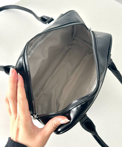 ダブルポケットロングハンドルPUバッグ | LO1255081 | レッド