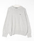 POLO CHAMPS(ポロチャンプス)/ポロチャンプス 別注 ワンポイント刺繍 クルーネック 長袖 オーバーサイズニット セーター | IM2244051 | グレー
