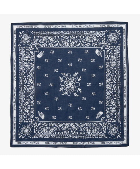 THE NORTH FACE(ザ・ノースフェイス)/コットン プリント バンダナ スカーフ/BANDANA_PAISLEY_80'S/PINE CONE | IM6243034 | ネイビー