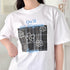 チェックボックスロゴプリント半袖Tシャツ | SL2262007 | ブラック