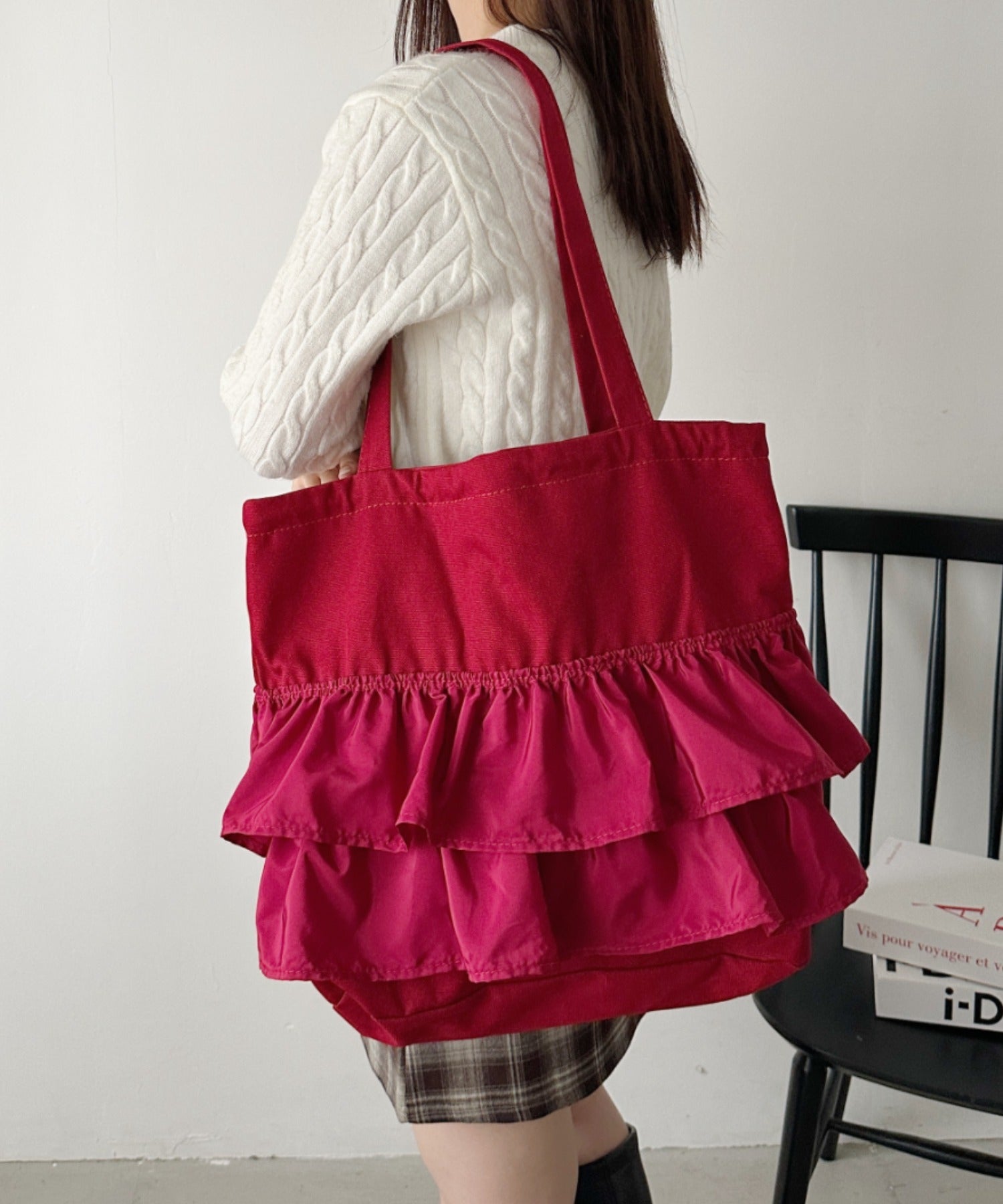 アイドル写真付きフリルバッグ アイドル写真付きフリルバッグ アイドル写真付きフリルバッグ