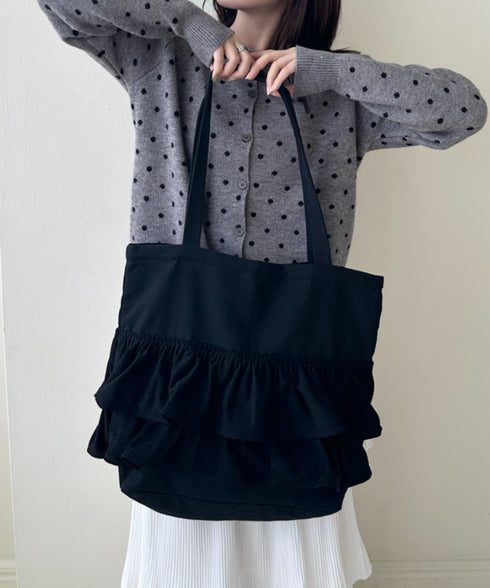 【A4サイズ対応】2wayフリルトートバッグ | CL1251020 | その他2