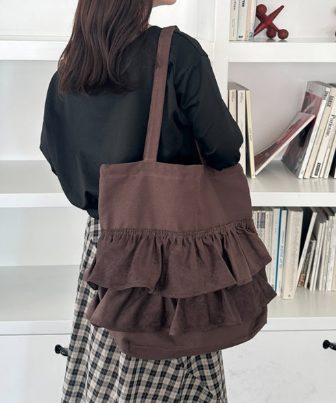 【A4サイズ対応】2wayフリルトートバッグ | CL1251020 | その他3