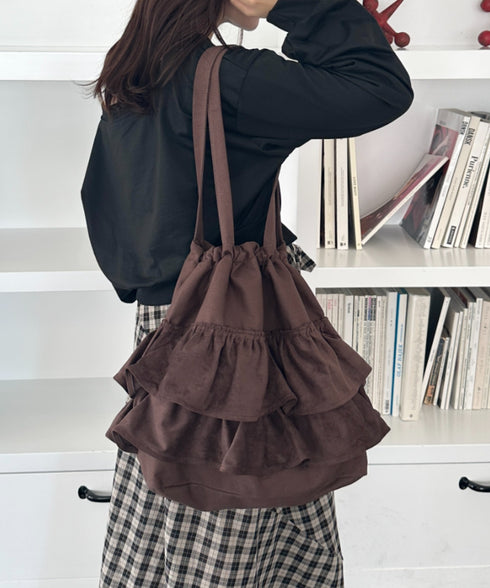 【A4サイズ対応】2wayフリルトートバッグ | CL1251020 | その他3