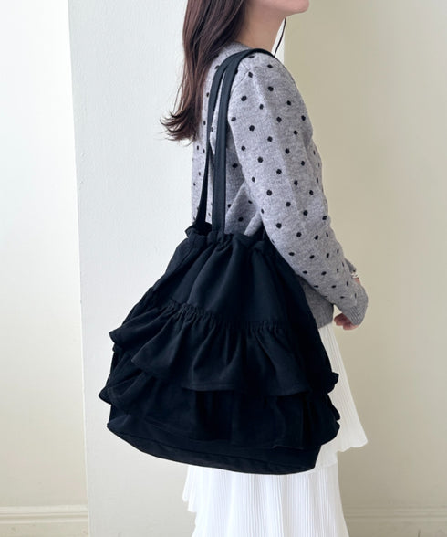 【A4サイズ対応】2wayフリルトートバッグ | CL1251020 | その他2