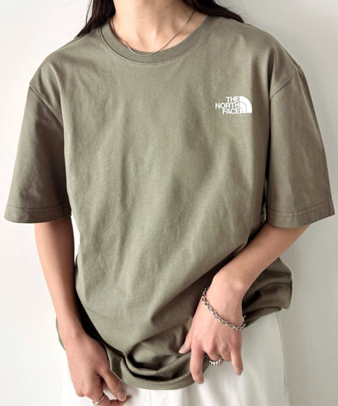 国内未発売 THE NORTH FACE(ザ・ノースフェイス)/ワンポイントロゴ 半袖 コットン Tシャツ/COTTON BASIC S/S R/TEE | IM2252001 | ブラウン