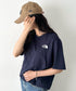 THE NORTH FACE(ザ・ノースフェイス)/ワンポイントロゴ 半袖 コットン Tシャツ/M'S COTTON BASIC S/S R/TEE | IM2252001 | ダークネイビー