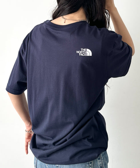 THE NORTH FACE(ザ・ノースフェイス)/ワンポイントロゴ 半袖 コットン Tシャツ/M'S COTTON BASIC S/S R/TEE | IM2252001 | ダークネイビー