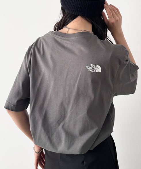THE NORTH FACE(ザ・ノースフェイス)/ワンポイントロゴ 半袖 コットン Tシャツ/M'S COTTON BASIC S/S R/TEE | IM2252001 | グレー