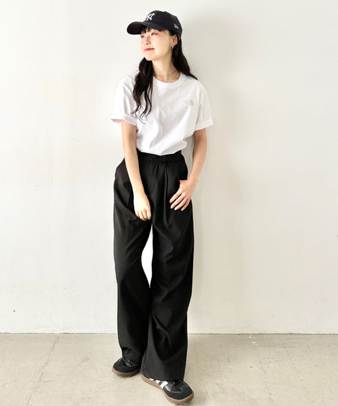 THE NORTH FACE(ザ・ノースフェイス)/ワンポイントロゴ 半袖 コットン Tシャツ/M'S COTTON BASIC S/S R/TEE | IM2252001 | ホワイト系その他