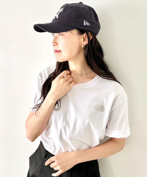 THE NORTH FACE(ザ・ノースフェイス)/ワンポイントロゴ 半袖 コットン Tシャツ/M'S COTTON BASIC S/S R/TEE | IM2252001 | ホワイト系その他
