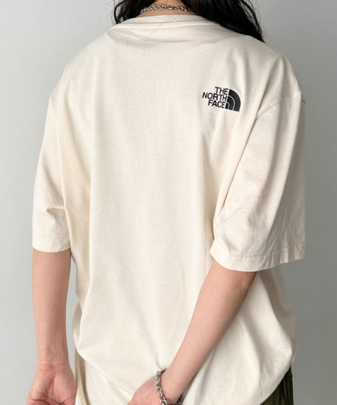 国内未発売 THE NORTH FACE(ザ・ノースフェイス)/ワンポイントロゴ 半袖 コットン Tシャツ/COTTON BASIC S/S R/TEE | IM2252001 | サンドベージュ