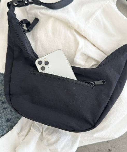 THE NORTH FACE(ザ・ノースフェイス)/2WAY 軽量 ワンショルダー ボディバッグ ハーフムーン/URBAN TOTE BAG MINI | IM1244062 | ブラック