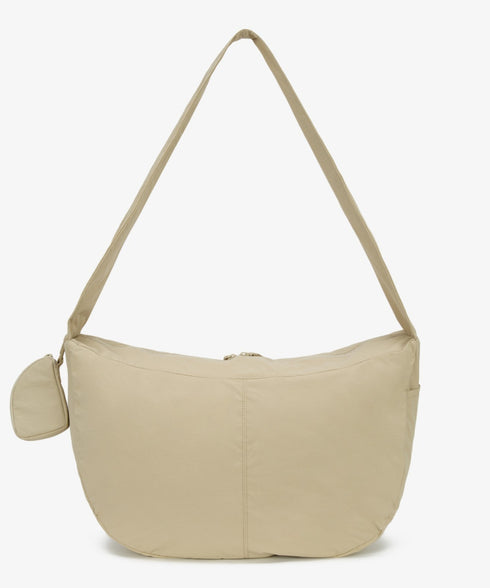 THE NORTH FACE(ザ・ノースフェイス)/A4対応 軽量 大容量 ショルダー ホーボーバッグ/URBAN BIG SHOULDER BAG | IM1244063 | ライトベージュ