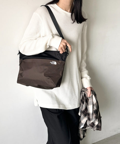 THE NORTH FACE(ザ・ノースフェイス)/ロゴプリント ショルダーバッグ クロスバッグ/SP CROSS BAG M | IM1244064 | ブラウン