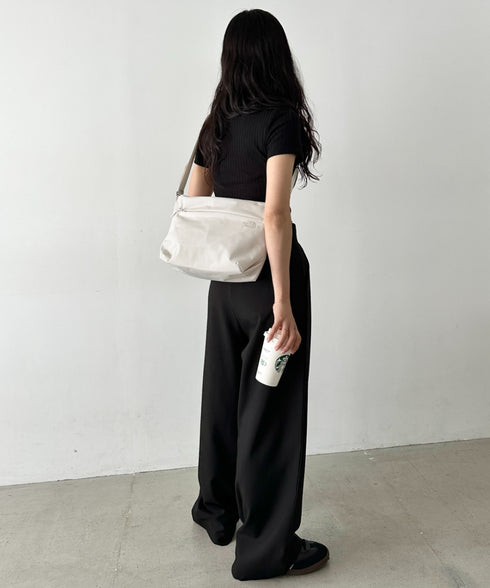 THE NORTH FACE(ザ・ノースフェイス)/ロゴプリント ショルダーバッグ クロスバッグ/SP CROSS BAG M | IM1244064 | サンドベージュ