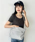 THE NORTH FACE(ザ・ノースフェイス)/ロゴプリント ショルダーバッグ クロスバッグ/SP CROSS BAG M | IM1244064 | グレー