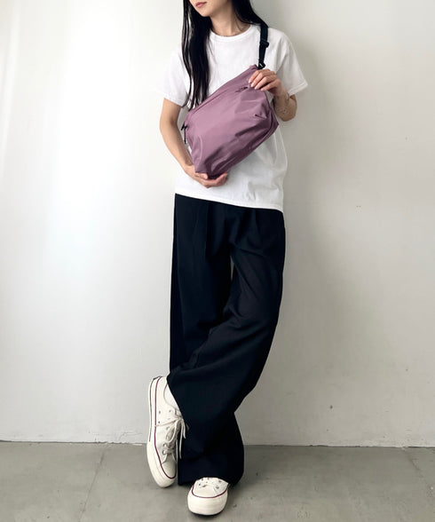 THE NORTH FACE(ザ・ノースフェイス)/ロゴプリント ショルダーバッグ クロスバッグ/SP CROSS BAG M | IM1244064 | ダークパープル
