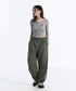 MUCENT(ムセント)/Uネック 裾ラウンド サイドシャーリング カットソー/Four Seasons See-through Signature Logo Yu-neck Shirring Tee | AT2251002 | グレー