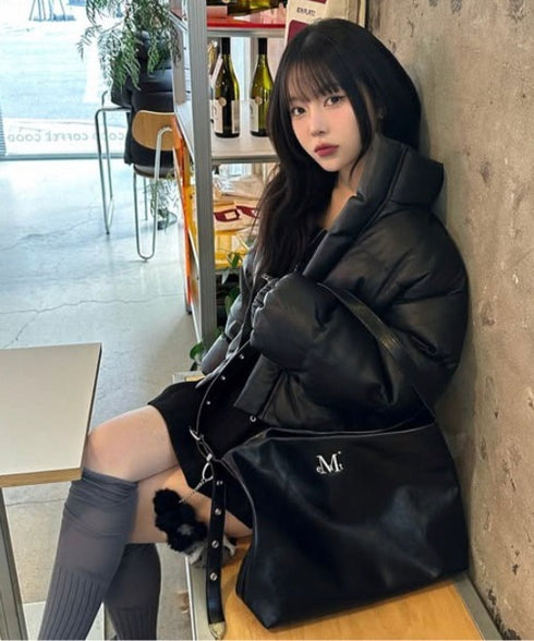 MUCENT(ムセント)/2WAY ショルダーバッグ トートバッグ/WESTERN LEATHER SHOULDER BAG | AT1251003 | ブラック