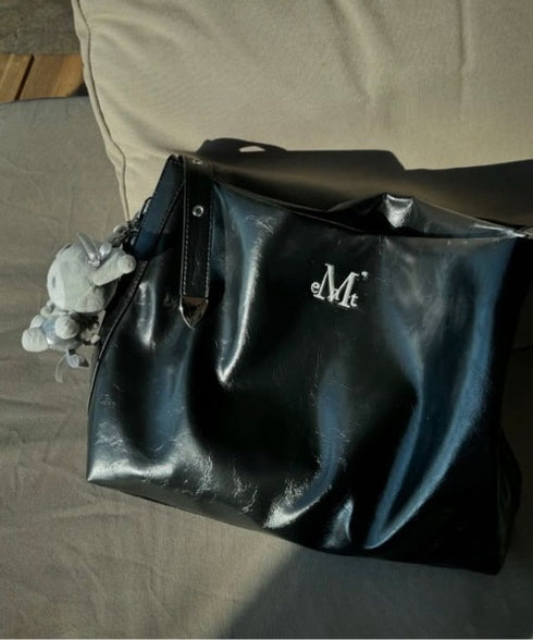 MUCENT(ムセント)/2WAY ショルダーバッグ トートバッグ/WESTERN LEATHER SHOULDER BAG | AT1251003 | ブラック
