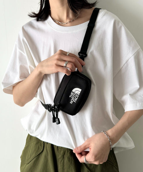 JWWS THE NORTH FACE  ロゴ刺繍 2wayミニボストン THE NORTH FACE(ザ・ノースフェイス)/ロゴプリント ミニクロス