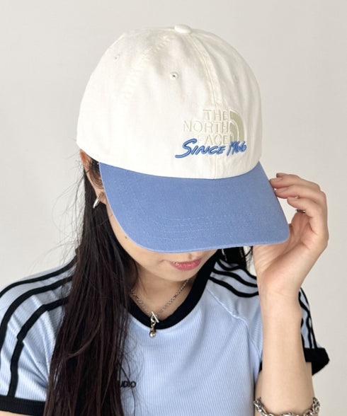 THE NORTH FACE(ザ・ノースフェイス)/コットン ワンポイント ロゴ刺繍 キャップ 帽子/TNF COTTON BALL CAP | IM5251041 | ホワイト